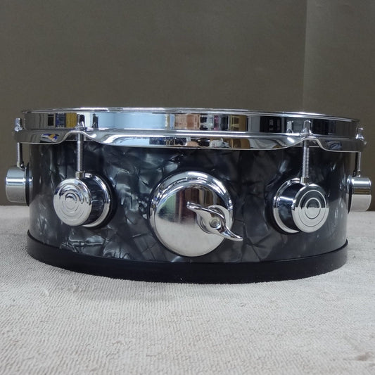 New 12 Inch Custom Electronic Snare Drum - Black Pearl - DW Style Lugs