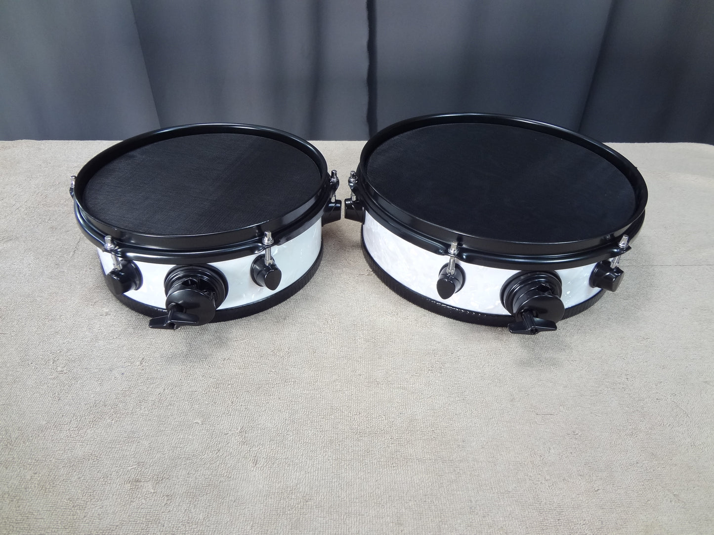 NEW 4 PIECE ELECTRONIC DRUM SHELL PACK - WHITE PEARL