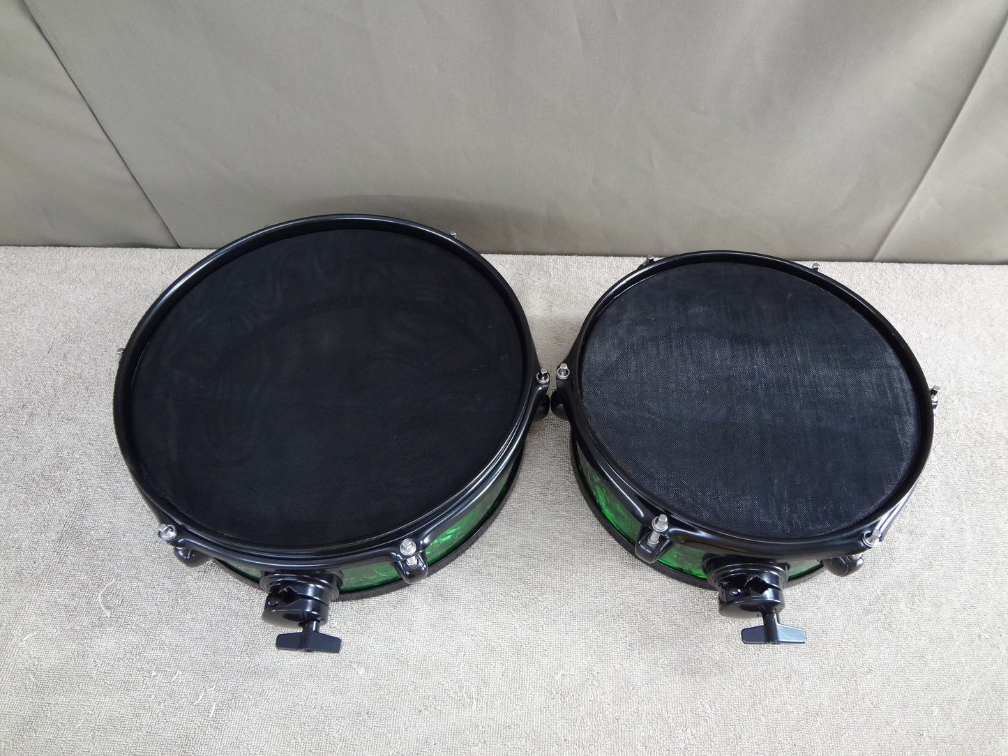 NEW 4 PIECE ELECTRONIC DRUM SHELL PACK.