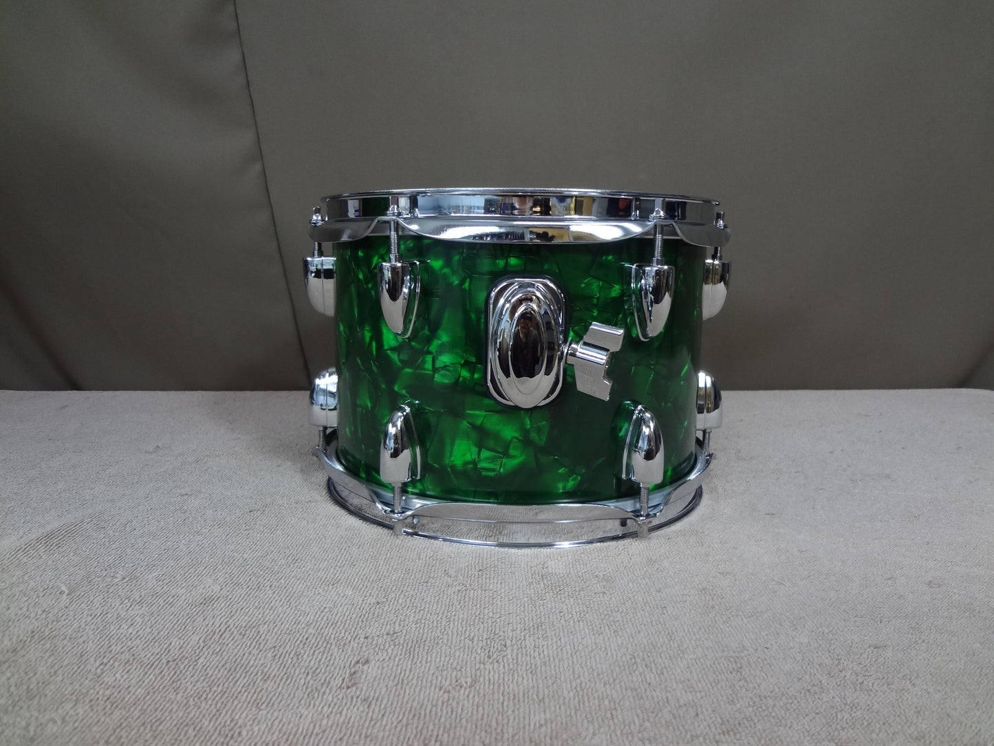 NEW 4 PIECE CUSTOM HYBRID ELECTRONIC/ACOUSTIC SHELL PACK - GREEN PEARL