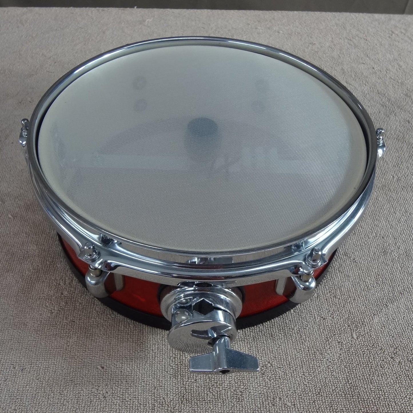 4 PIECE CUSTOM ELECTRONIC DRUM SHELL PACK - RED PEARL