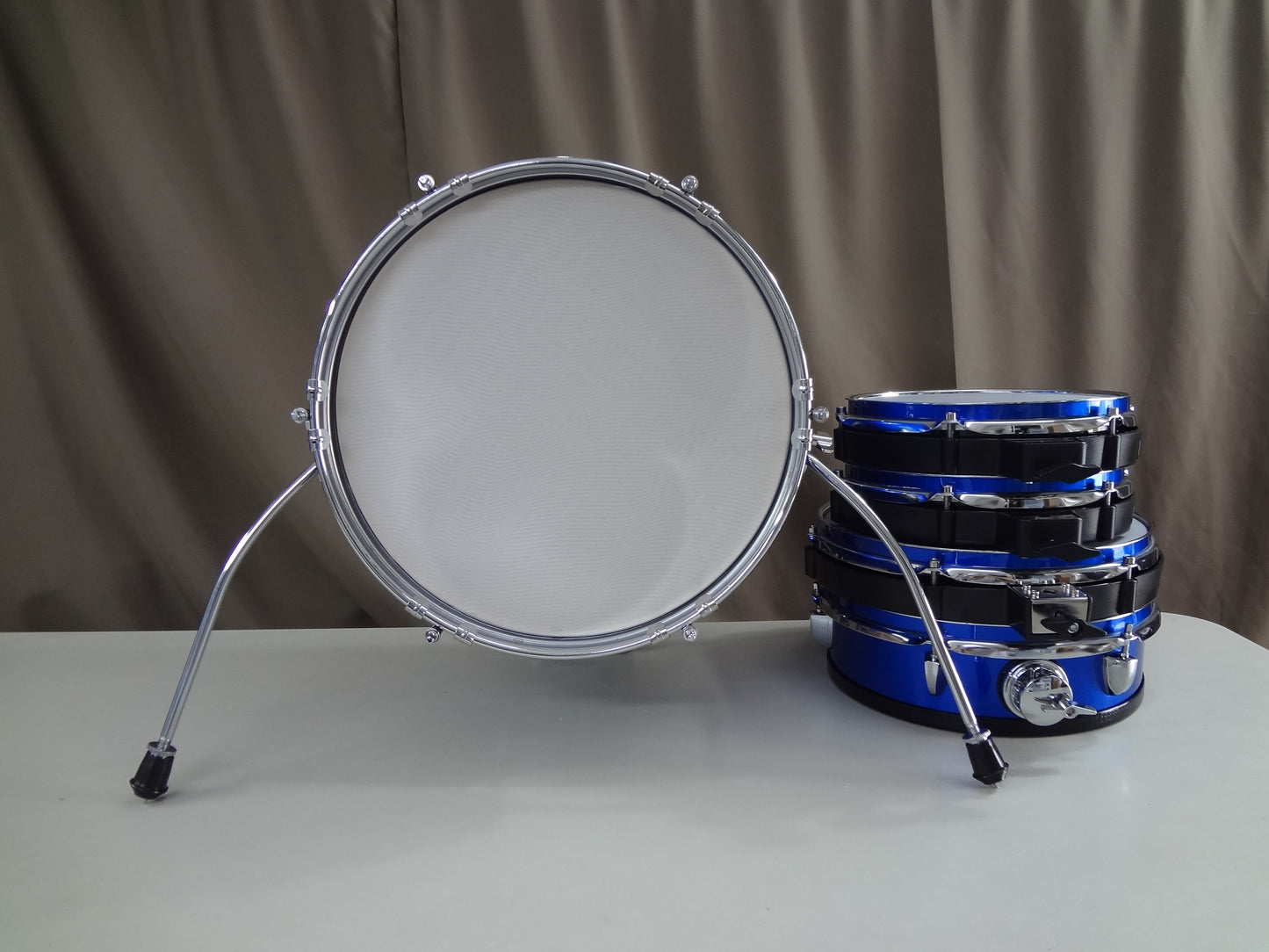 5 Piece Custom Built Electronic  Drum  Shell Pack - Blue Metallic