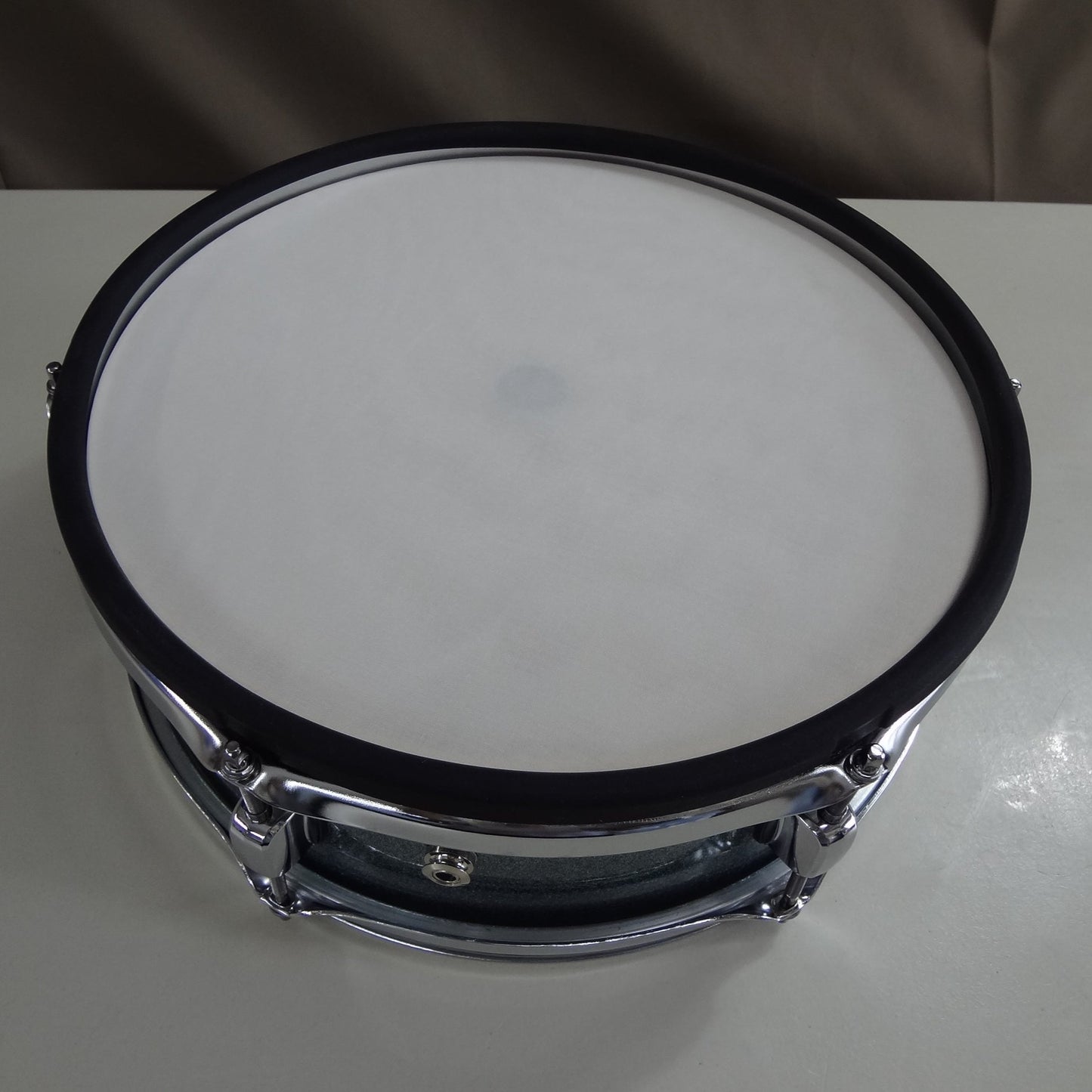 New 13 Inch Custom Electronic Snare Drum - Teal Sparkle