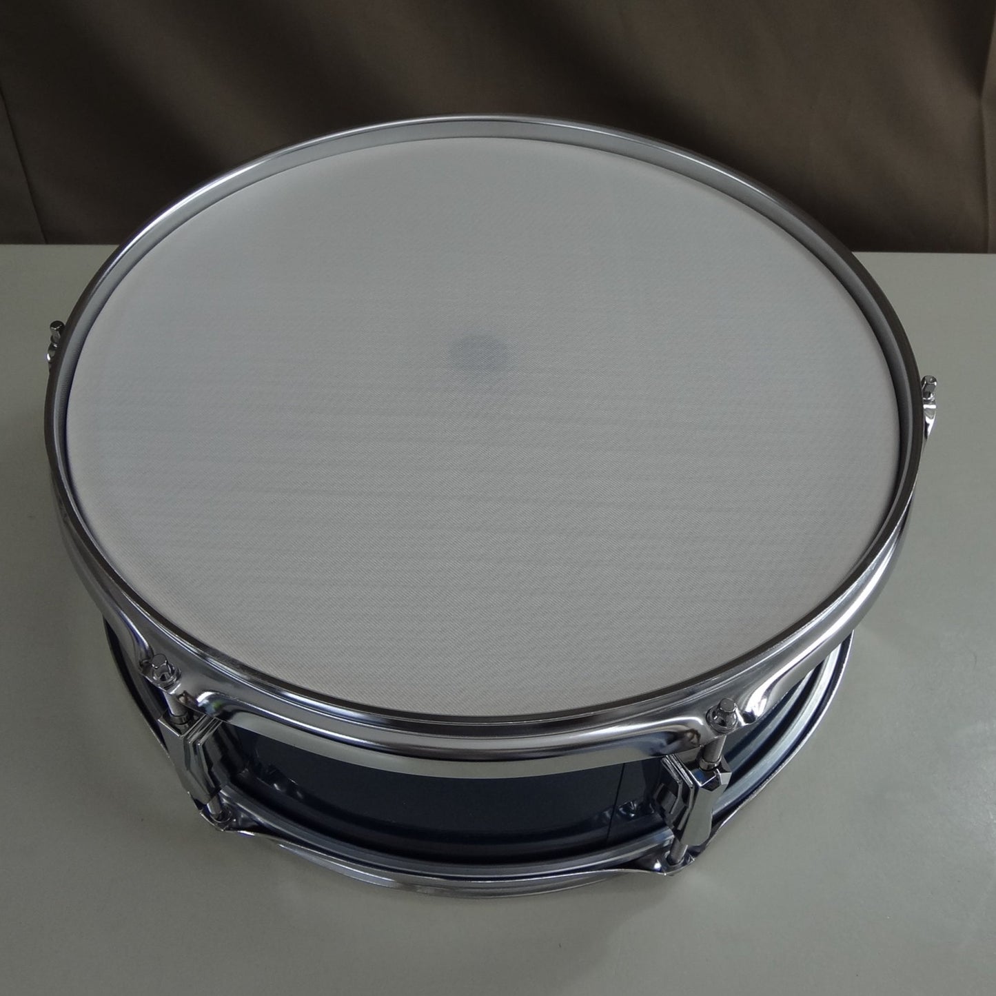 New 14 Inch Custom Electronic Snare Drum - Blue Sparkle