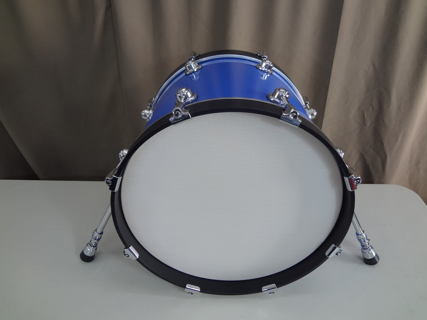 NEW CUSTOM BUILT ELECTRONIC DRUM 5 PIECE SHELL PACK-Blue Sparkle