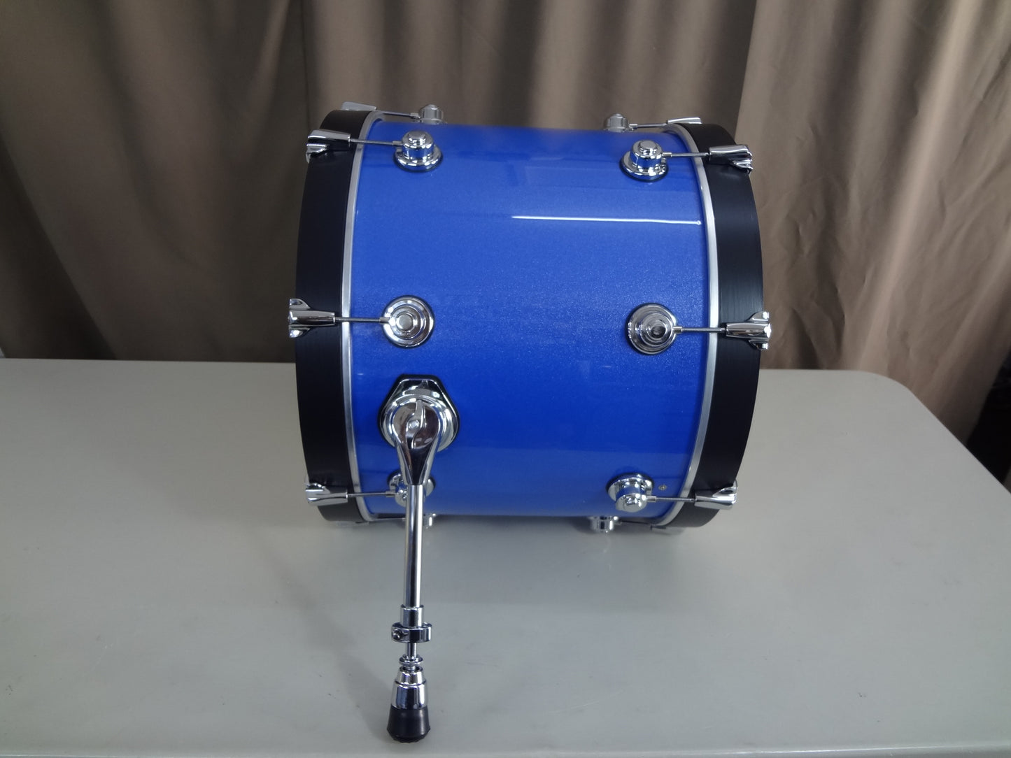 NEW CUSTOM BUILT ELECTRONIC DRUM 5 PIECE SHELL PACK-Blue Sparkle