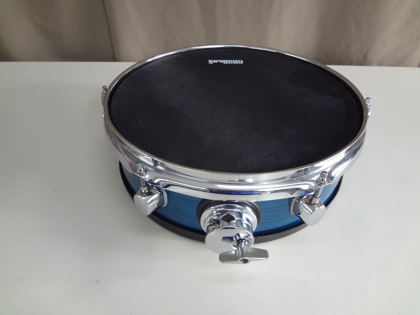 Refurbished 12 Inch Custom Built Electronic Snare Drum - Green Strata