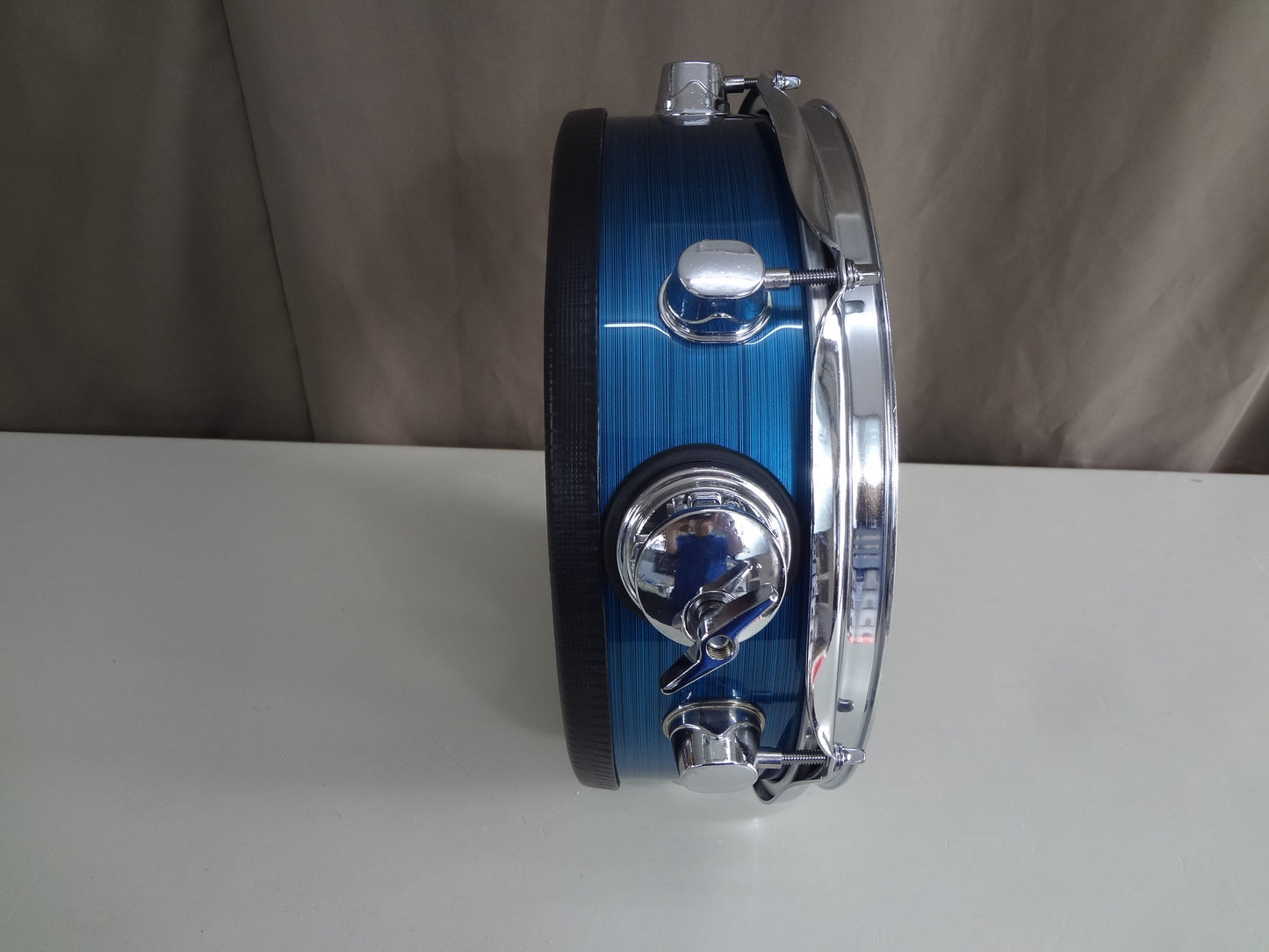 Refurbished 12 Inch Custom Built Electronic Snare Drum - Green Strata