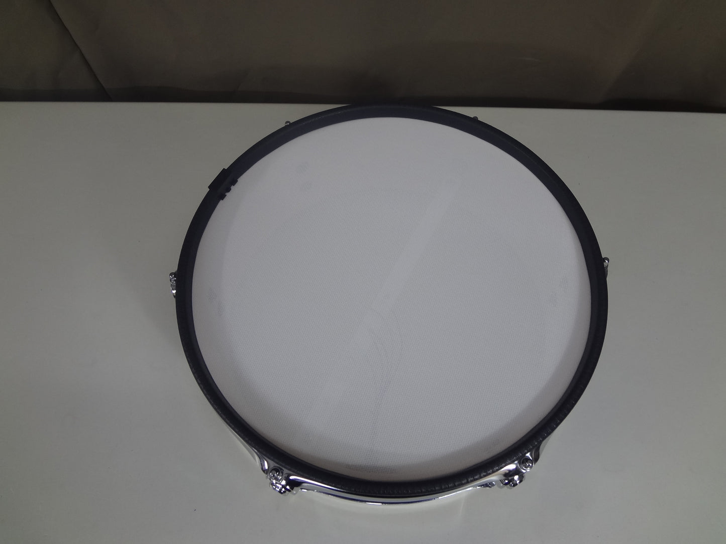 New 14 Inch Custom Electronic Snare Drum - Blue Metallic