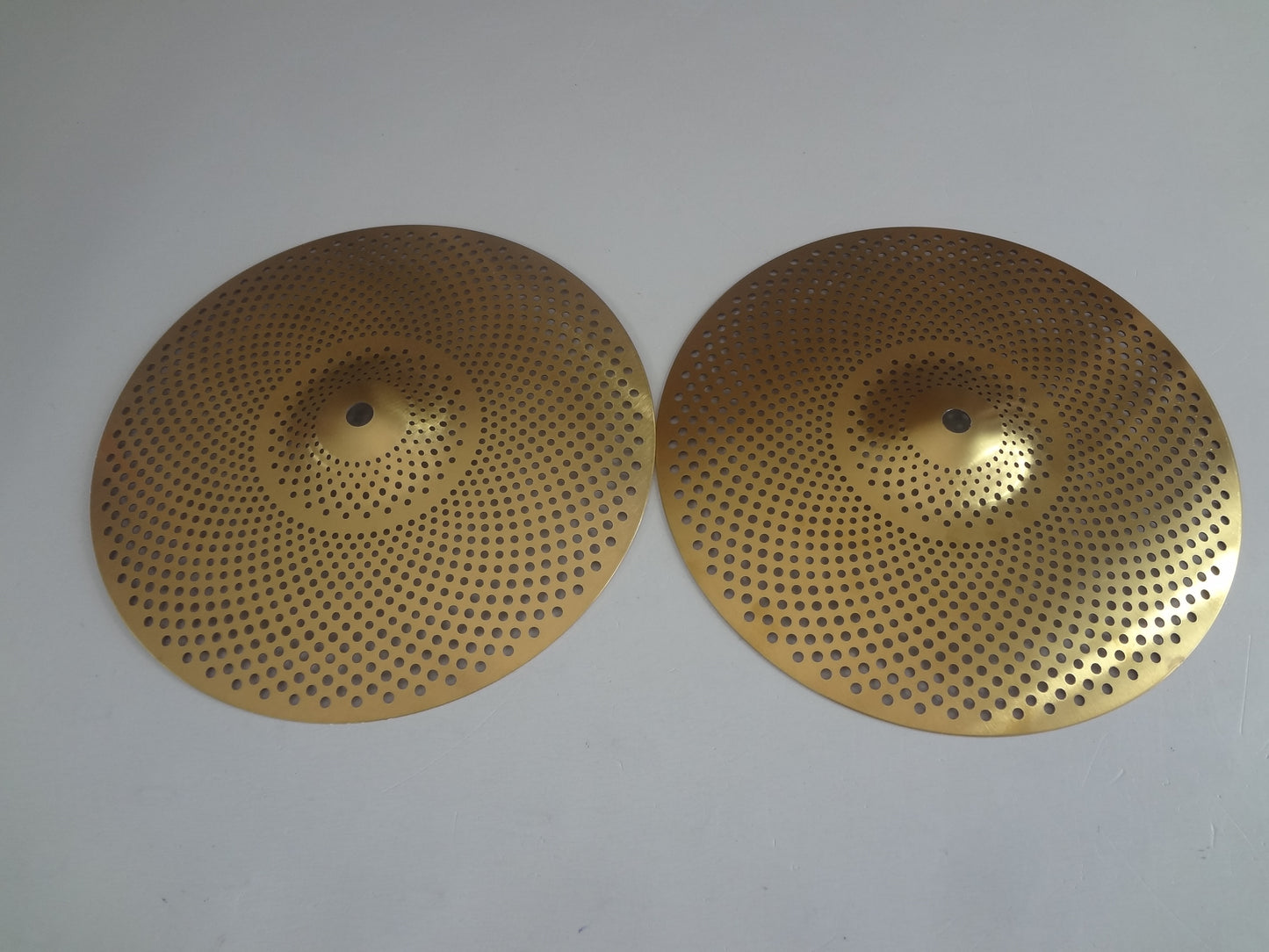 NEW SET 12'' HI HAT LOW VOLUME CYMBALS