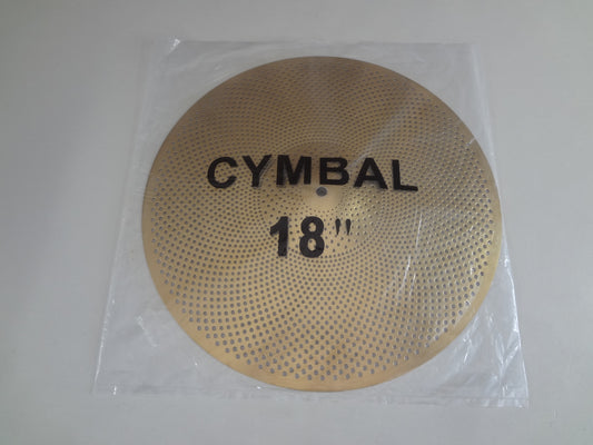NEW 18'' LOW VOLUME CRASH CYMBAL.