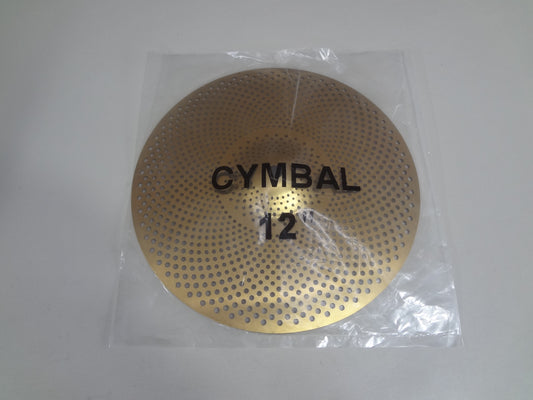 NEW 12'' LOW VOLUME SPLASH CYMBAL.