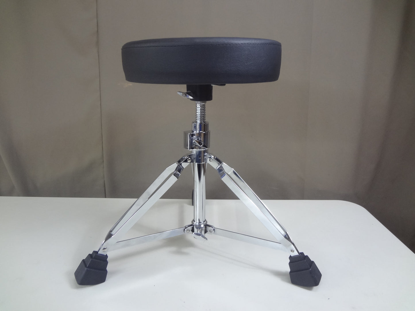 NEW CHROME DRUM THRONE- T1004 MEDIUM DUTY
