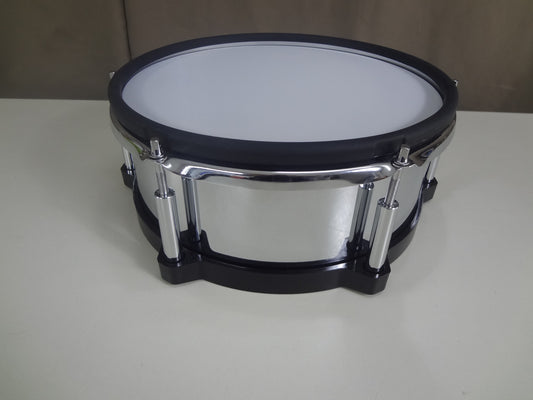 NEW 10inch ELECTRONIC SNARE DRUM-Chrome metal.