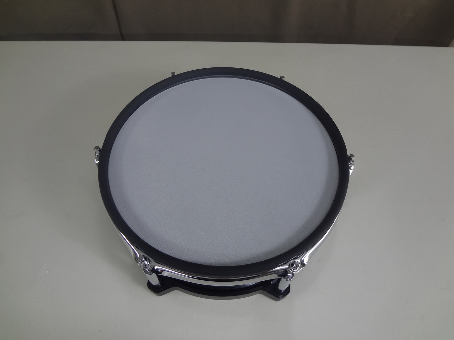 NEW 10inch ELECTRONIC SNARE DRUM-Chrome metal.