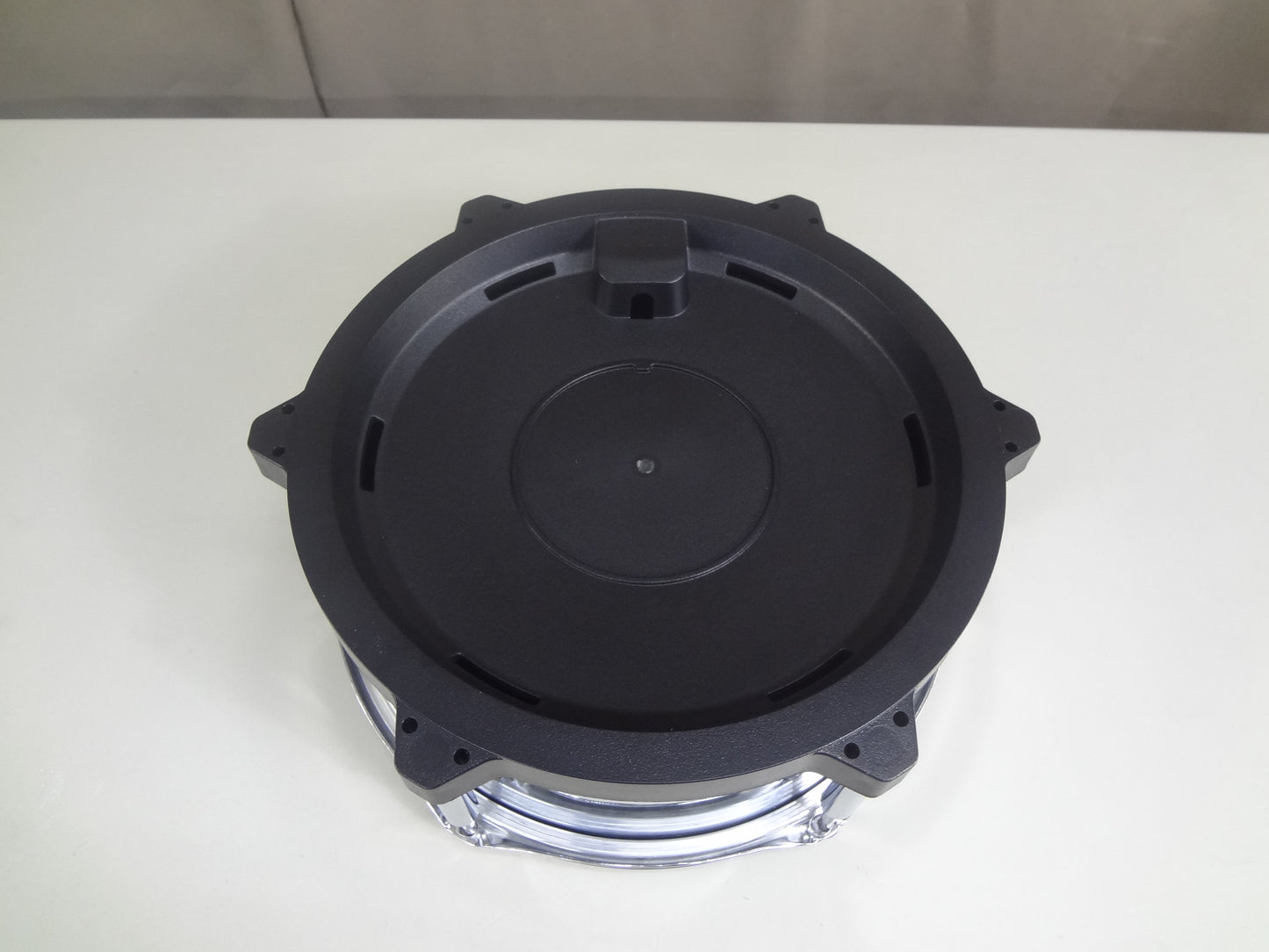 NEW 10inch ELECTRONIC SNARE DRUM-Chrome metal.