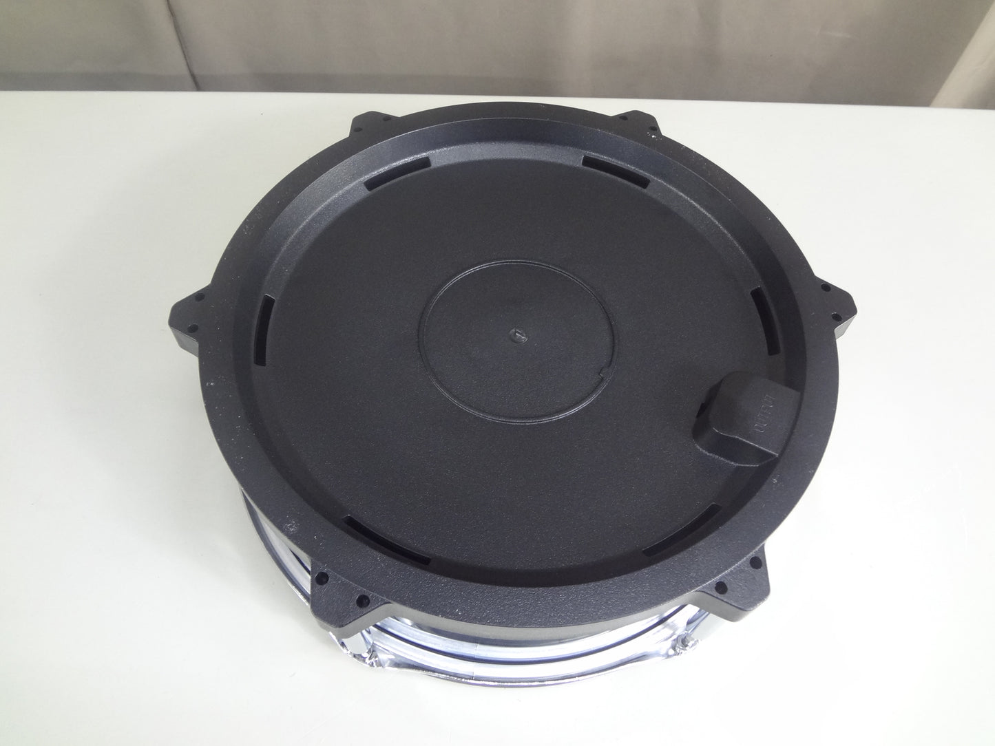 NEW 12inch ELECTRONIC SNARE DRUM-Chrome metal.