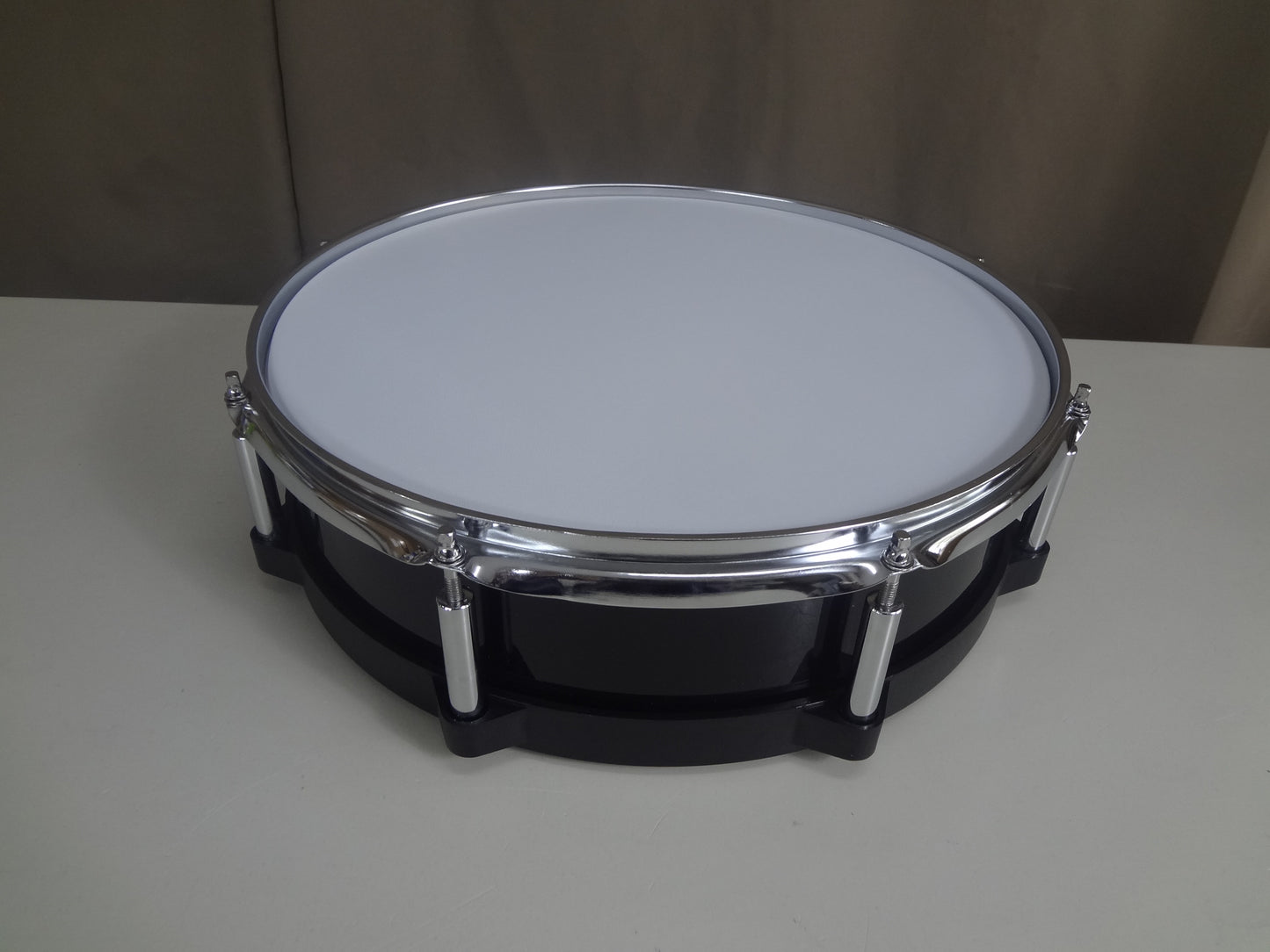 New 14 Inch Custom Electronic Snare Drum - Black Mono