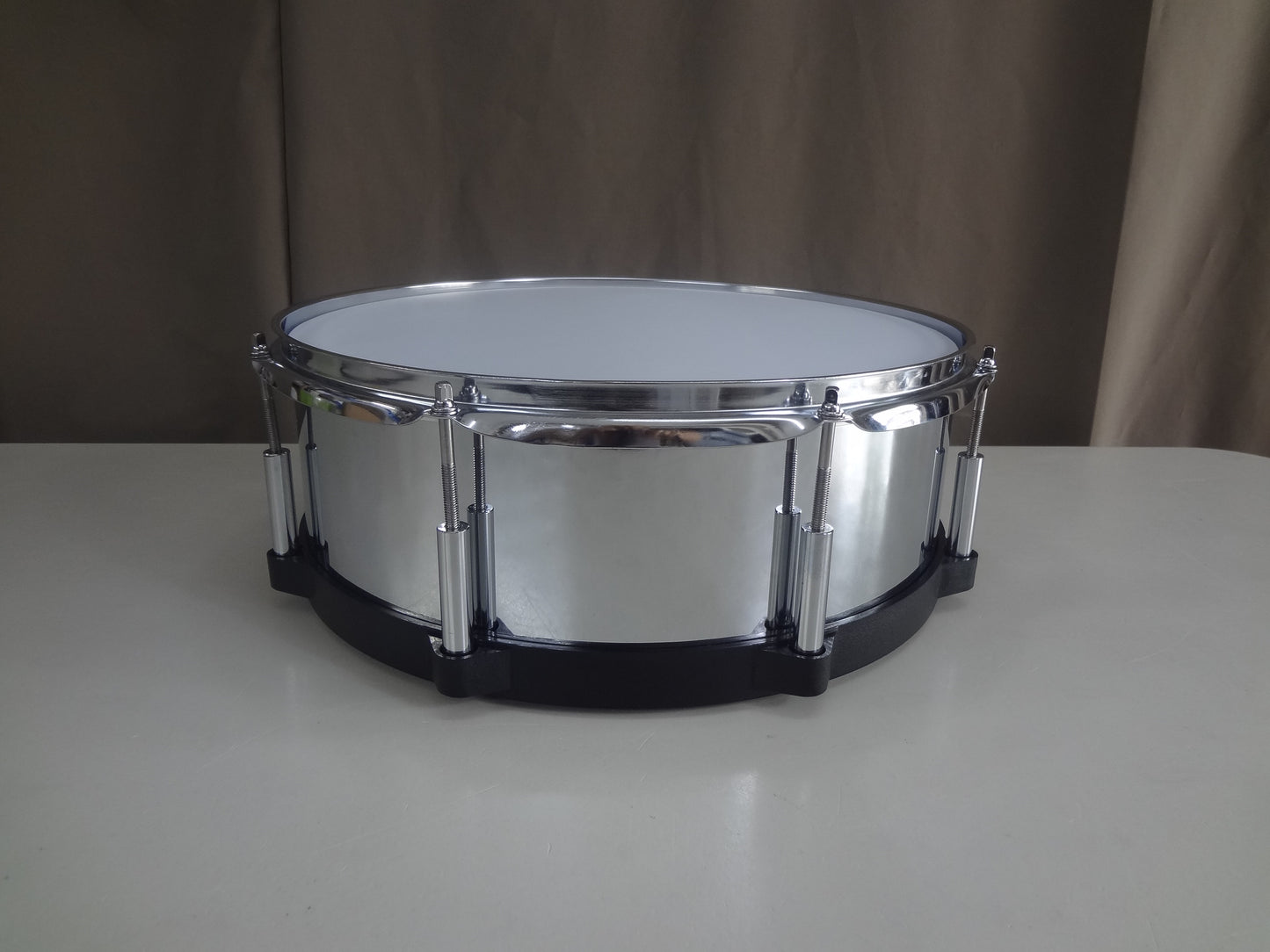 NEW 14inch ELECTRONIC SNARE DRUM-Chrome metal.