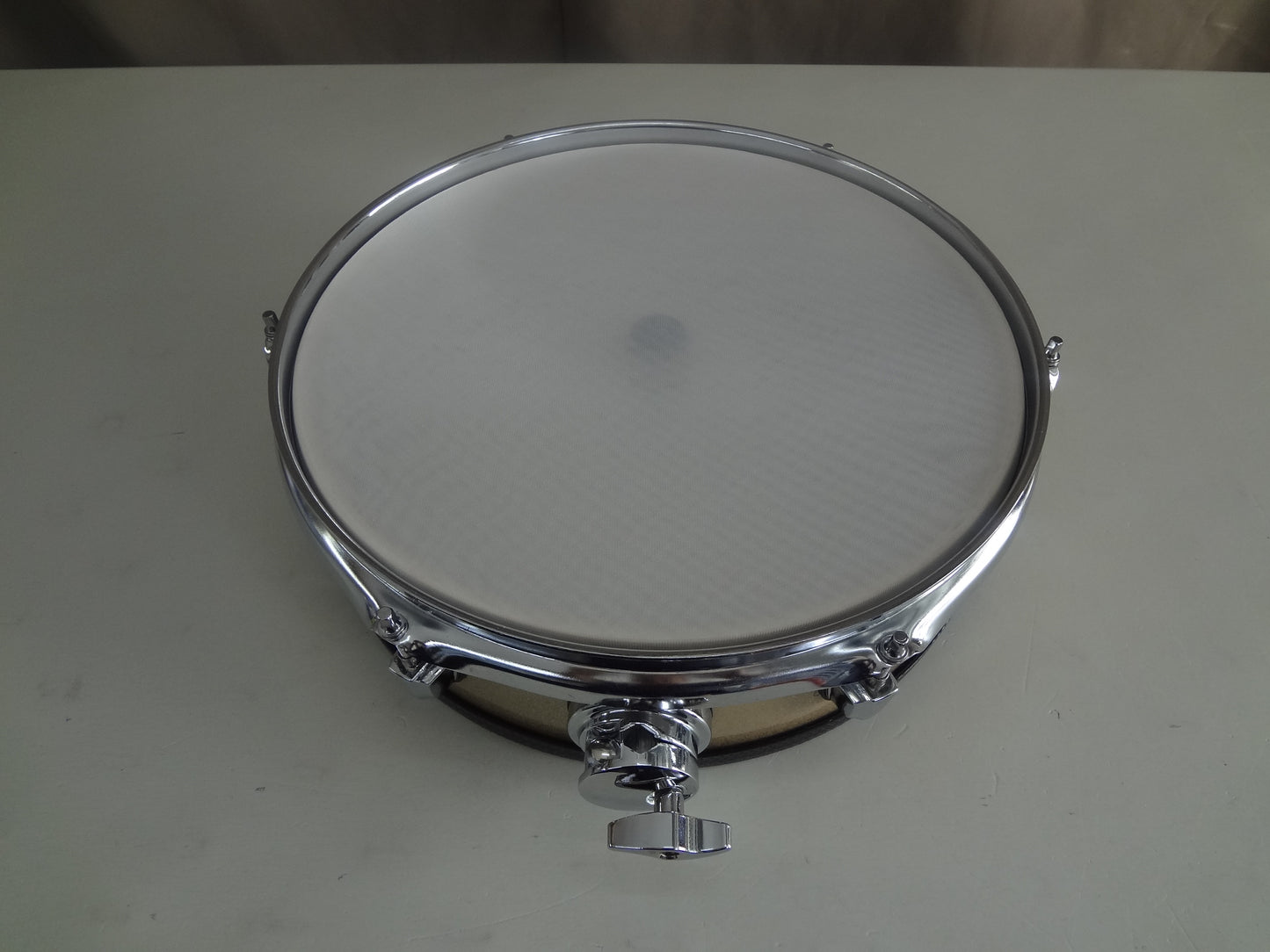 New 13 Inch Custom Electronic Snare Drum - Champagne Sparkle
