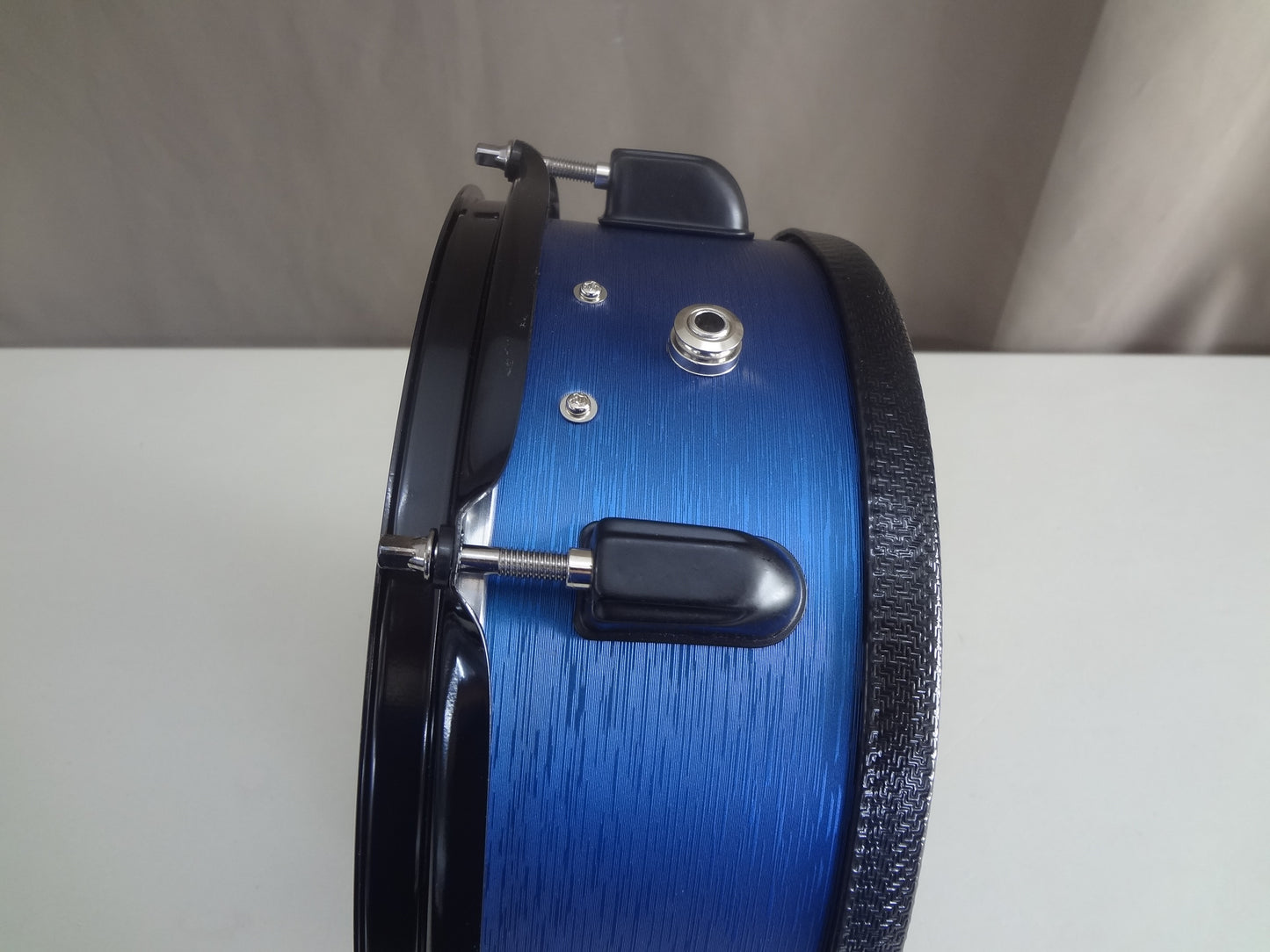 NEW 5 PIECE CUSTOM ELECTRONIC DRUM SHELL PACK - Blue Brushed Metal