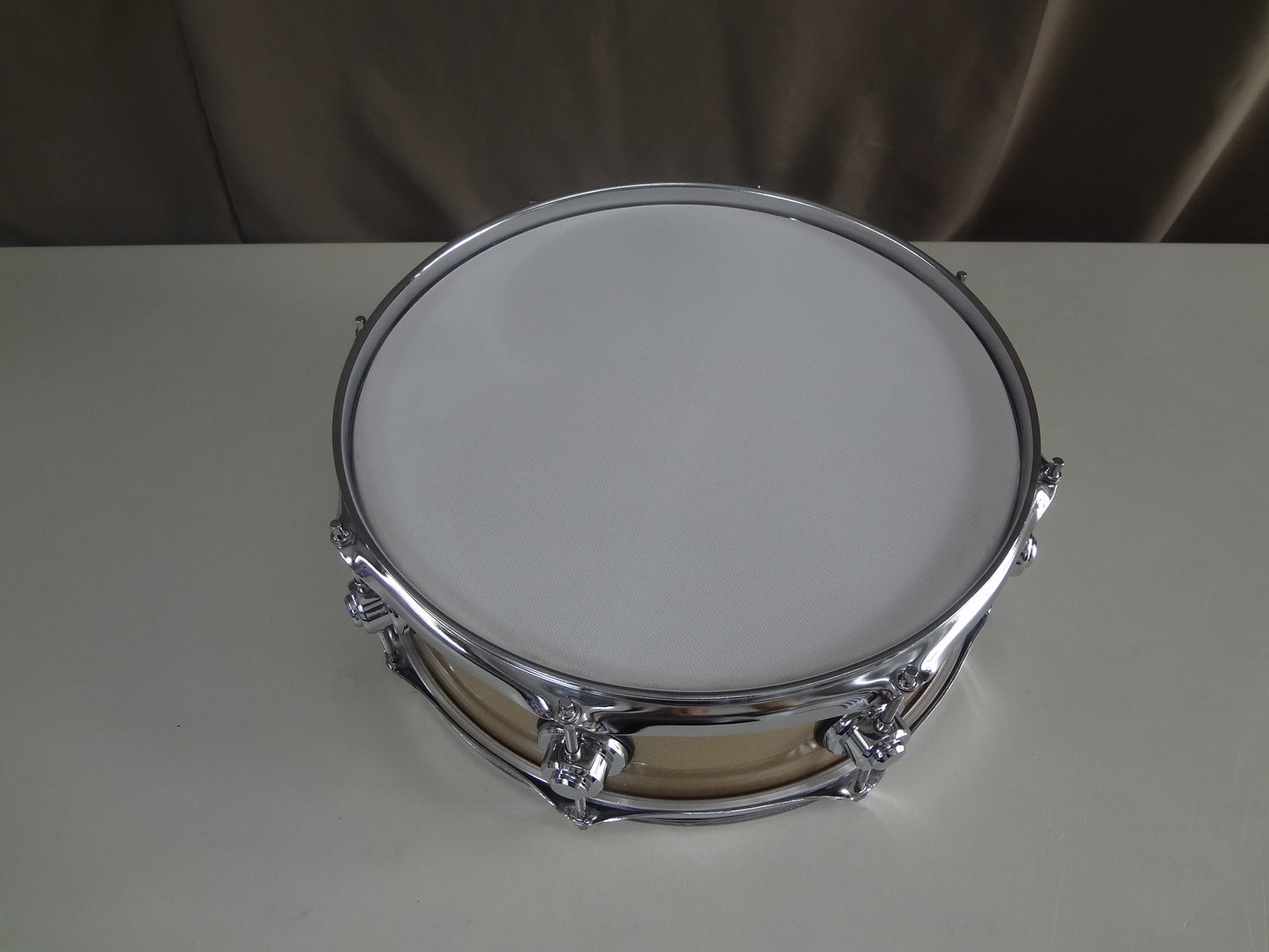 New 14 Inch Custom Electronic Snare Drum - Champagne Sparkle