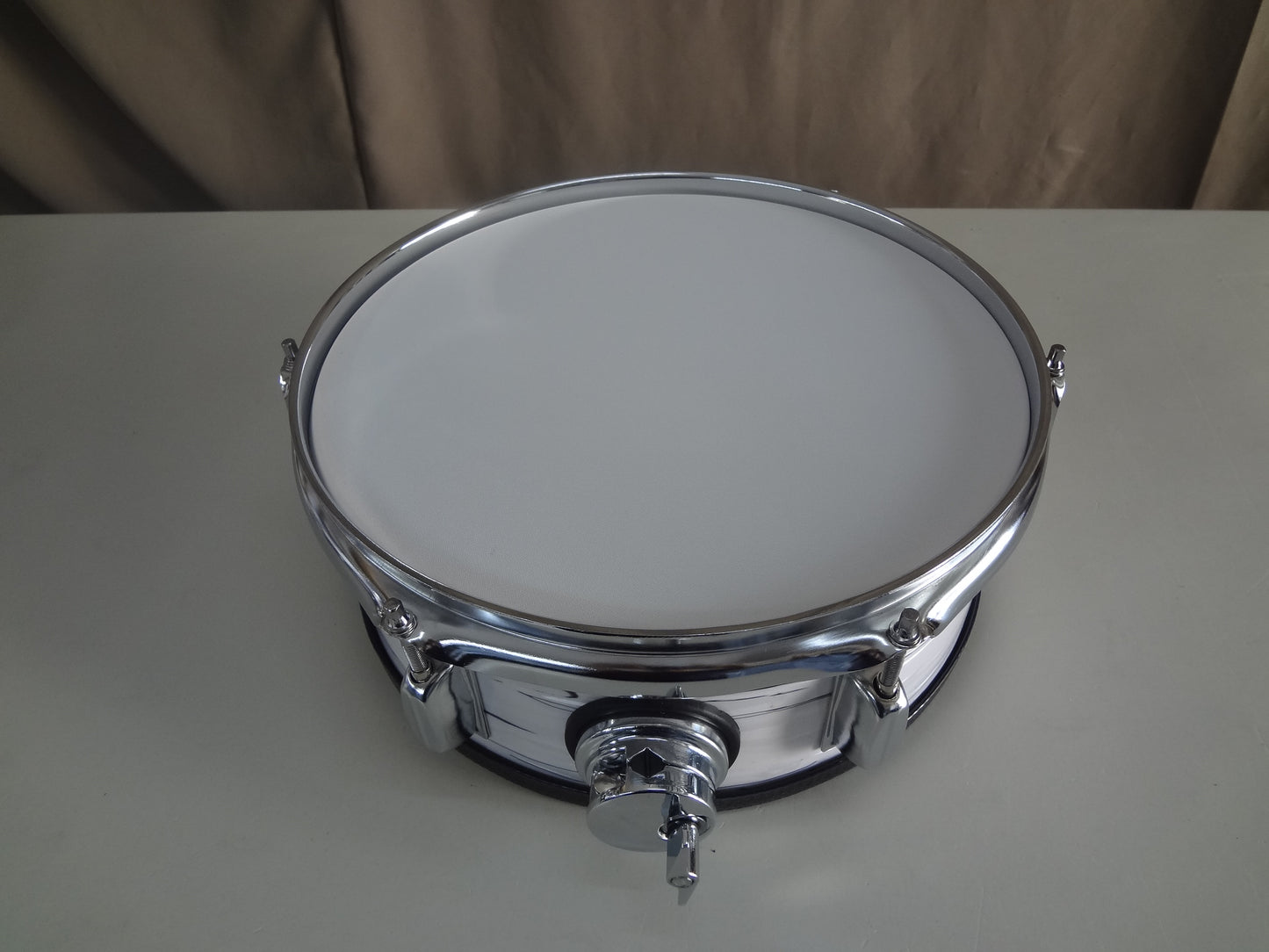 REFURBISHED 4 PIECE CUSTOM ELECTRONIC DRUM SHELL PACK - WHITE/BLACK