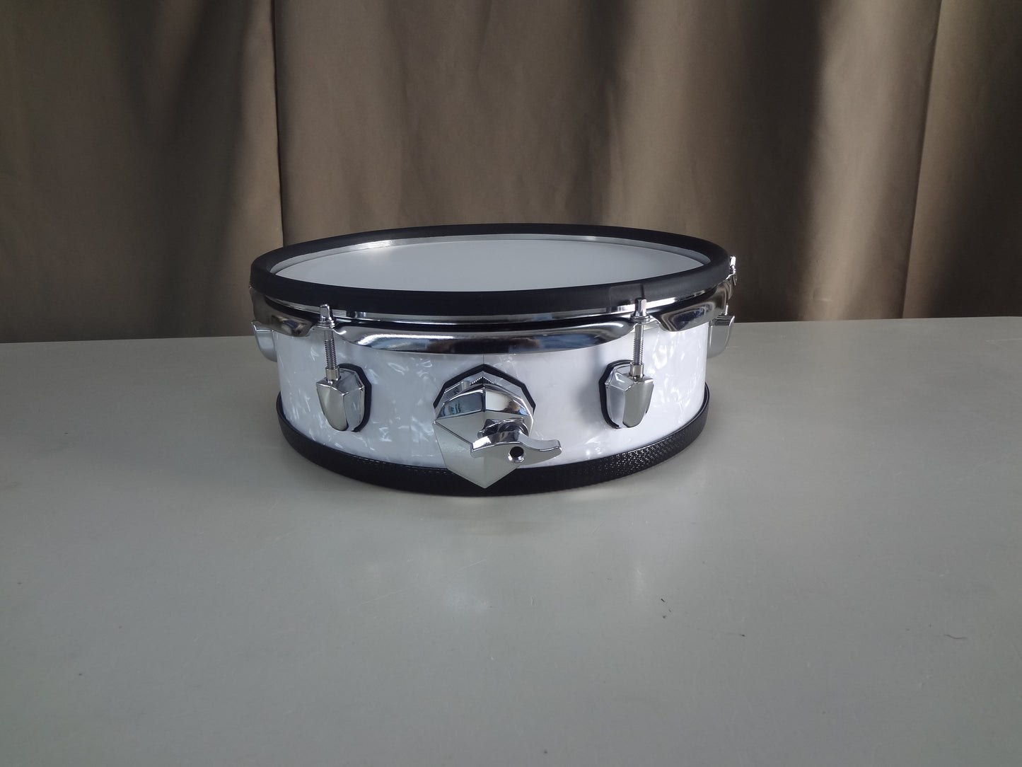 NEW 4 PIECE CUSTOM ELECTRONIC DRUM SHELL PACK - WHITE PEARL