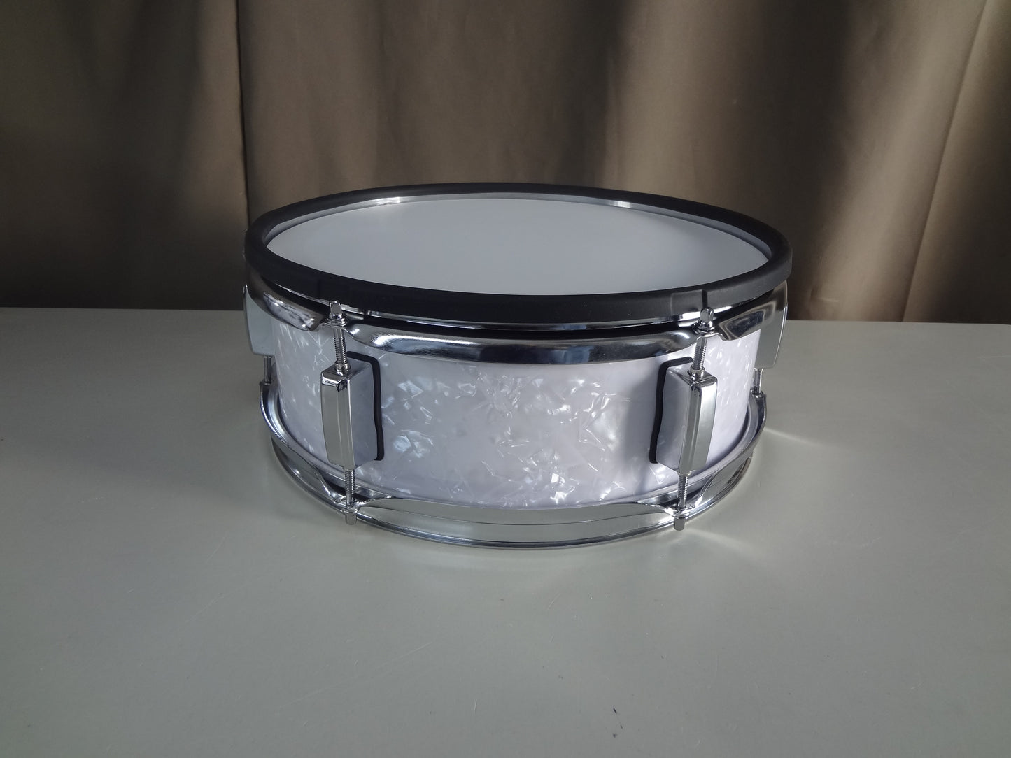 NEW 5 PIECE CUSTOM ELECTRONIC DRUM SHELL PACK - WHITE PEARL