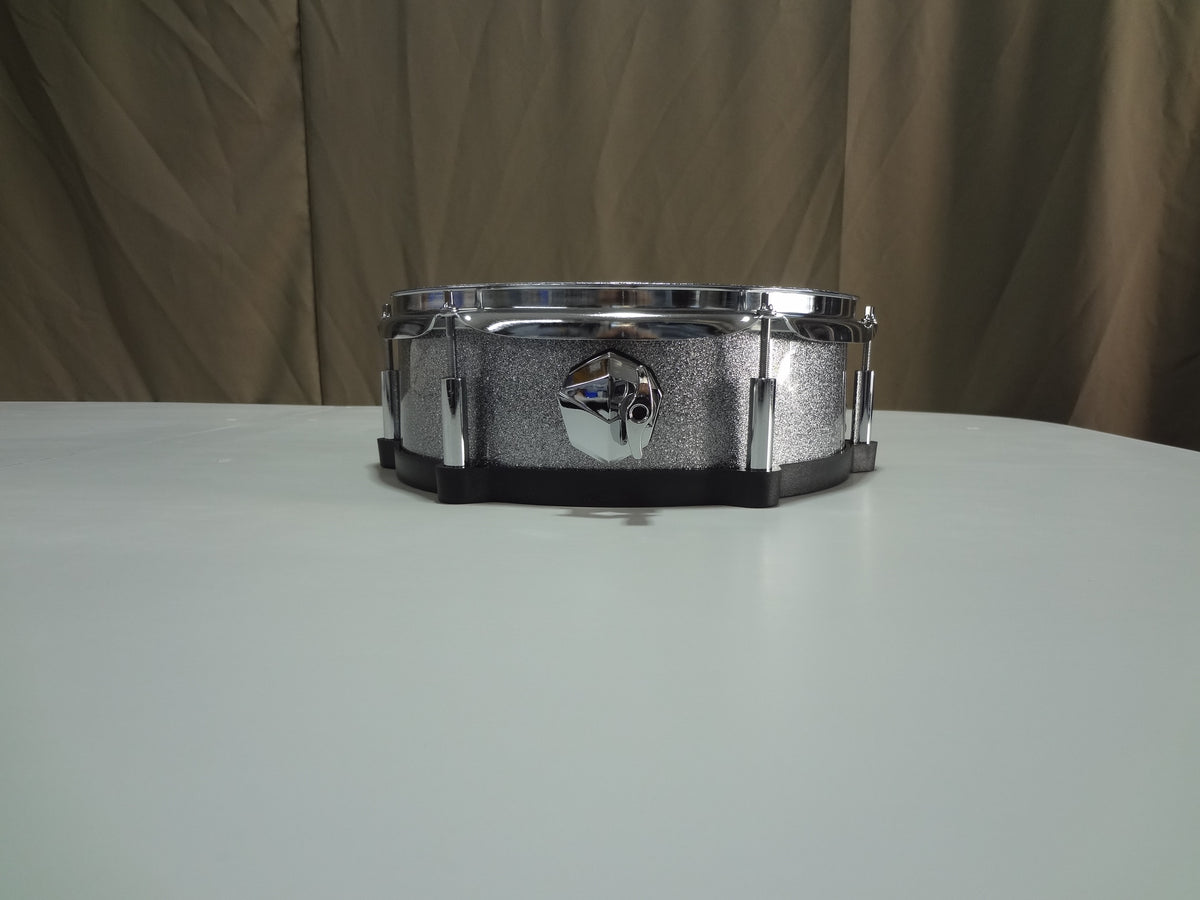 NEW 12inch ELECTRONIC SNARE DRUM- Silver Sparkle