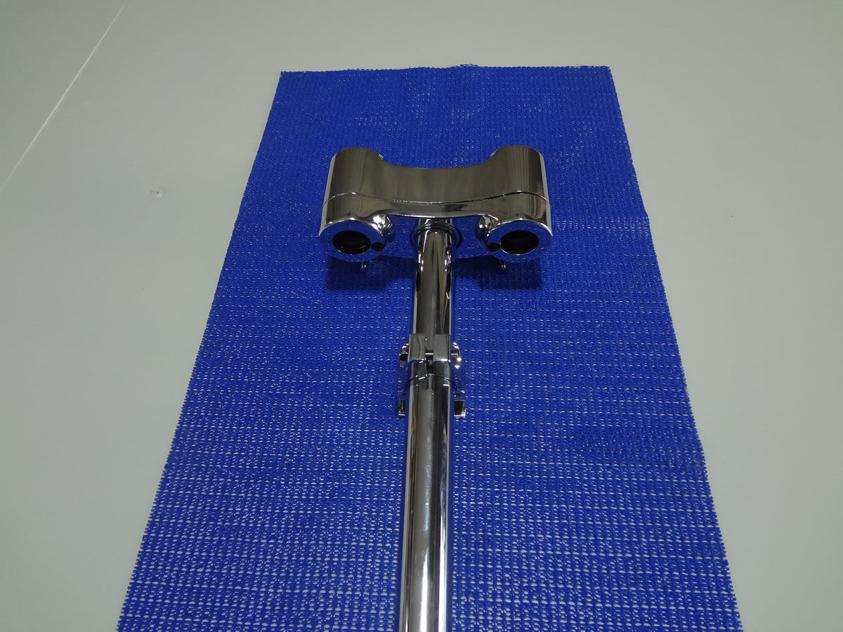 NEW CHROME DOUBLE MOUNTING TOM/COMBO and STAND