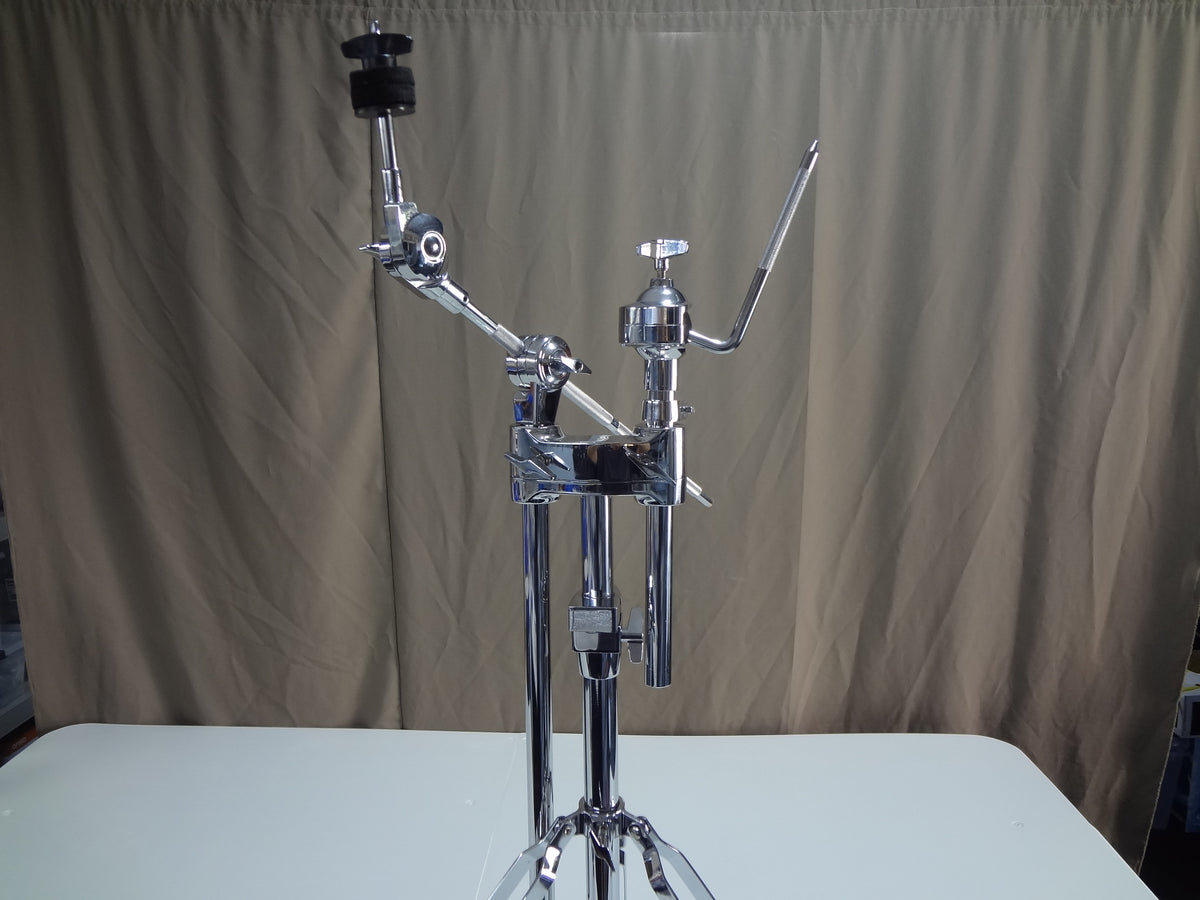 NEW CHROME TOM /BOOM ARM HOLDER WITH STAND.