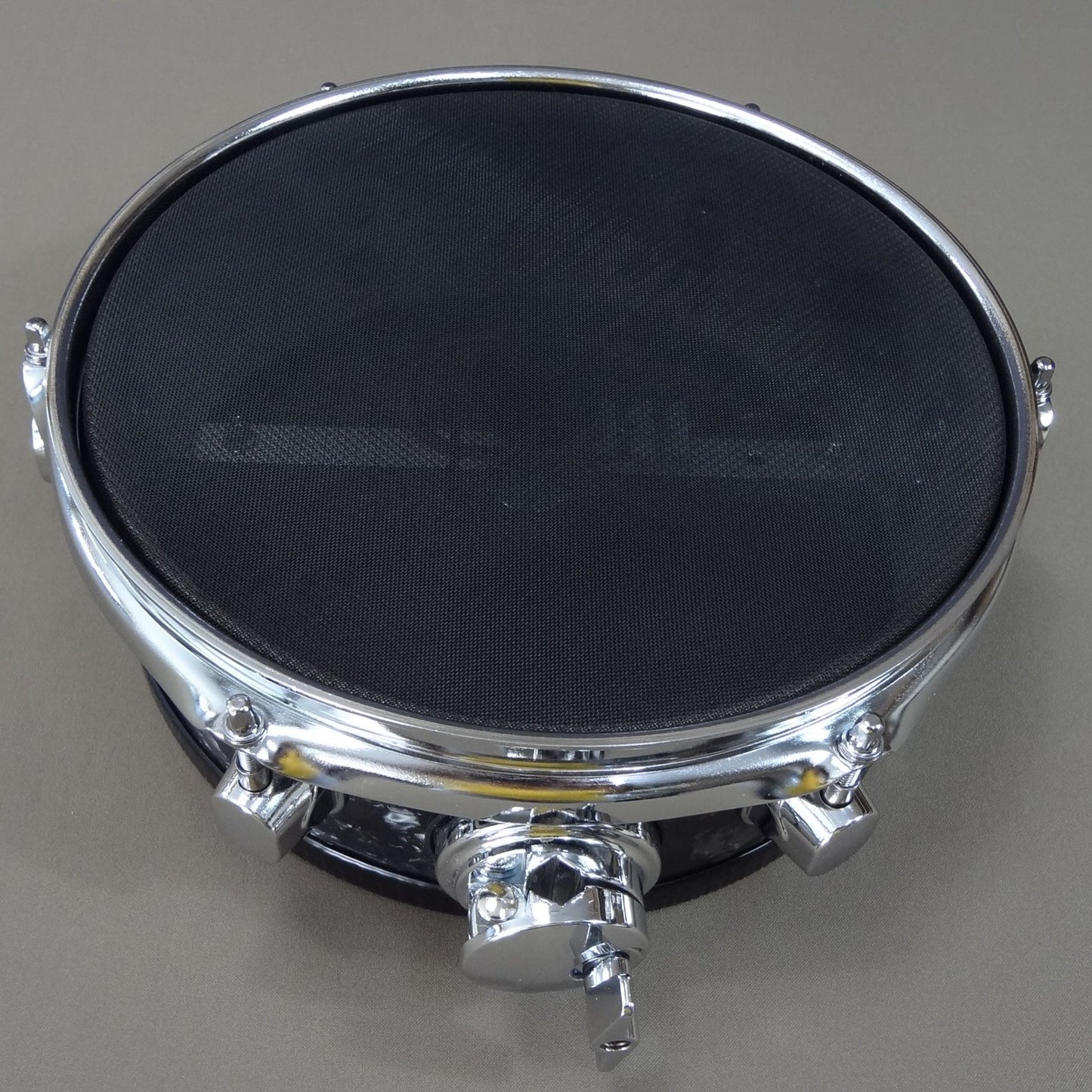 New 10 Inch Custom Electronic Snare Drum - Black Pearl