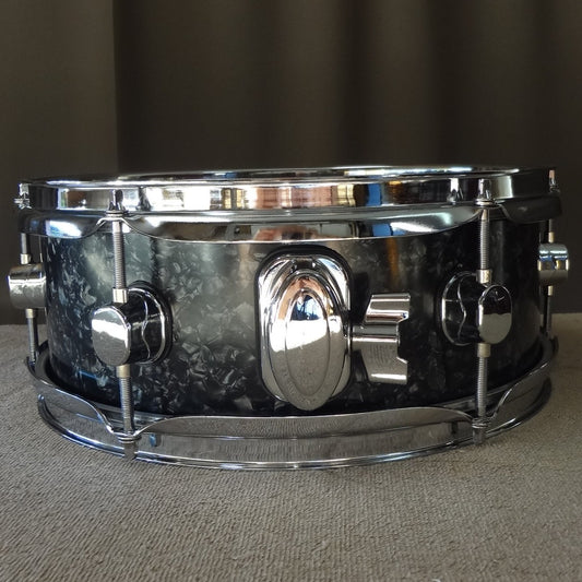 New 12 Inch Custom Electronic Snare Drum - Black Pearl