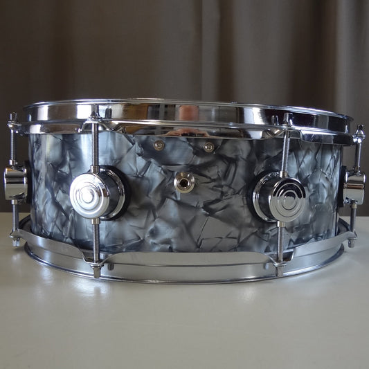 New 14 Inch Custom Electronic Snare Drum - Grey Pearl