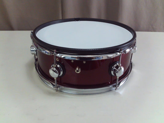 New 14 Inch Custom Electronic Snare Drum - Wine Red Sparkle