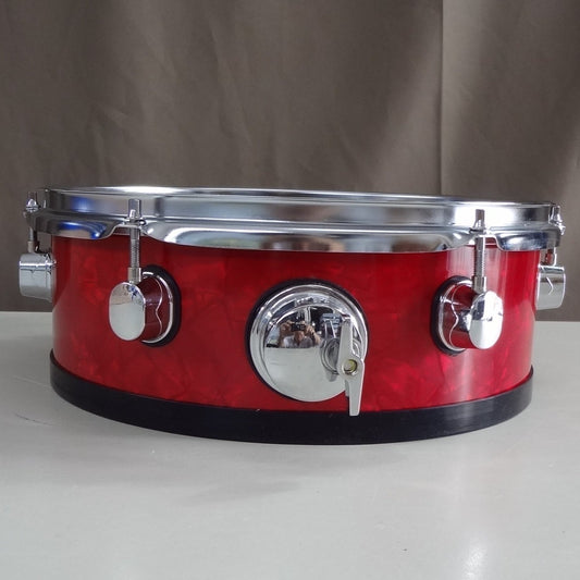 New 12 Inch Custom Electronic Snare Drum - Red Pearl