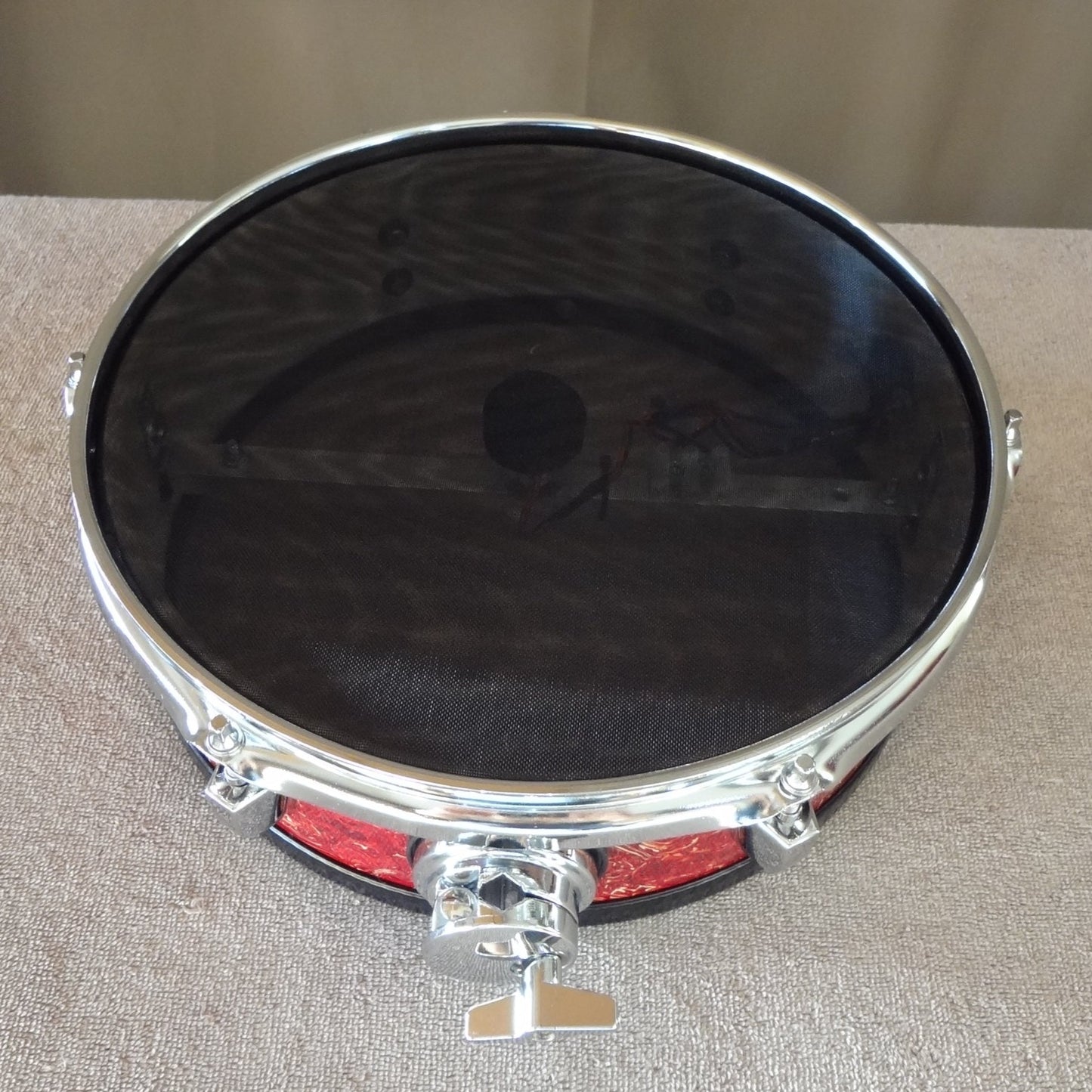 New 12 Inch Custom Electronic Snare Drum - Lava