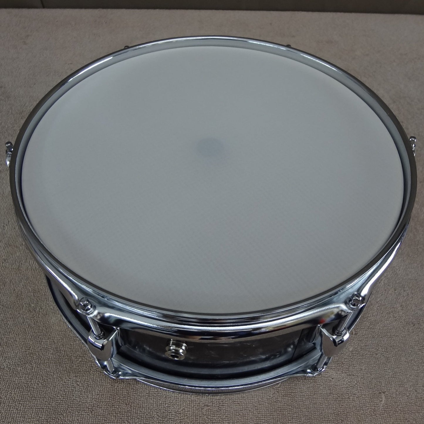 New 13 Inch Custom Electronic Snare Drum - Black Pearl