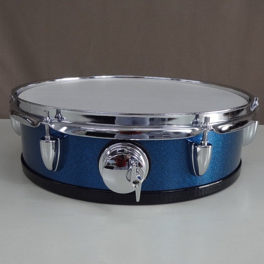New 13 Inch Custom Electronic Snare Drum - Blue Sparkle