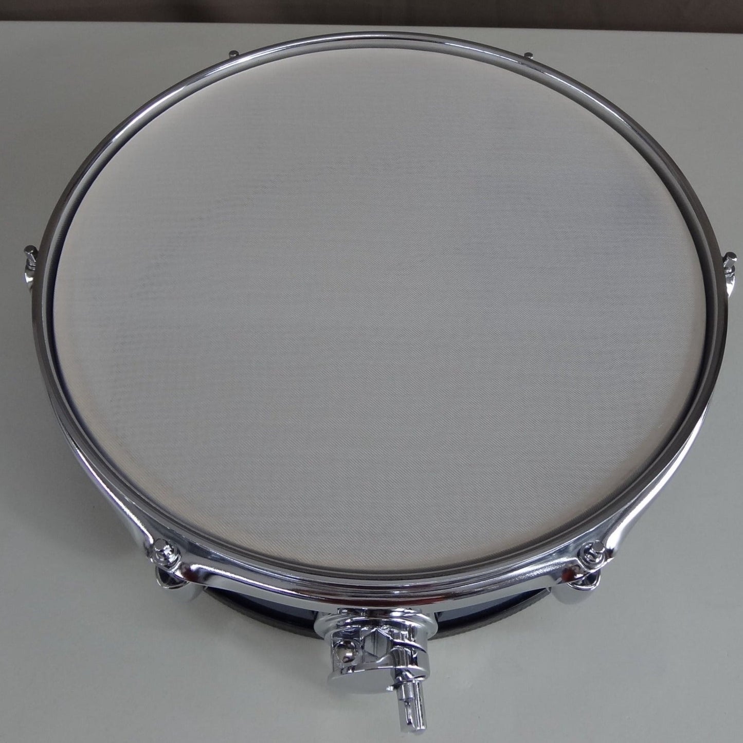 New 13 Inch Custom Electronic Snare Drum - Blue Sparkle