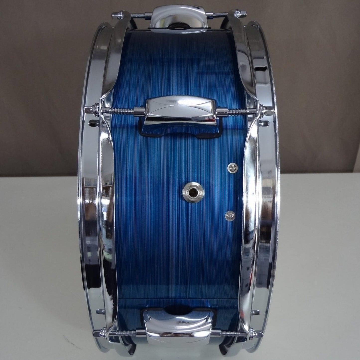 New 13 Inch Custom Electronic Snare Drum - Teal Strata